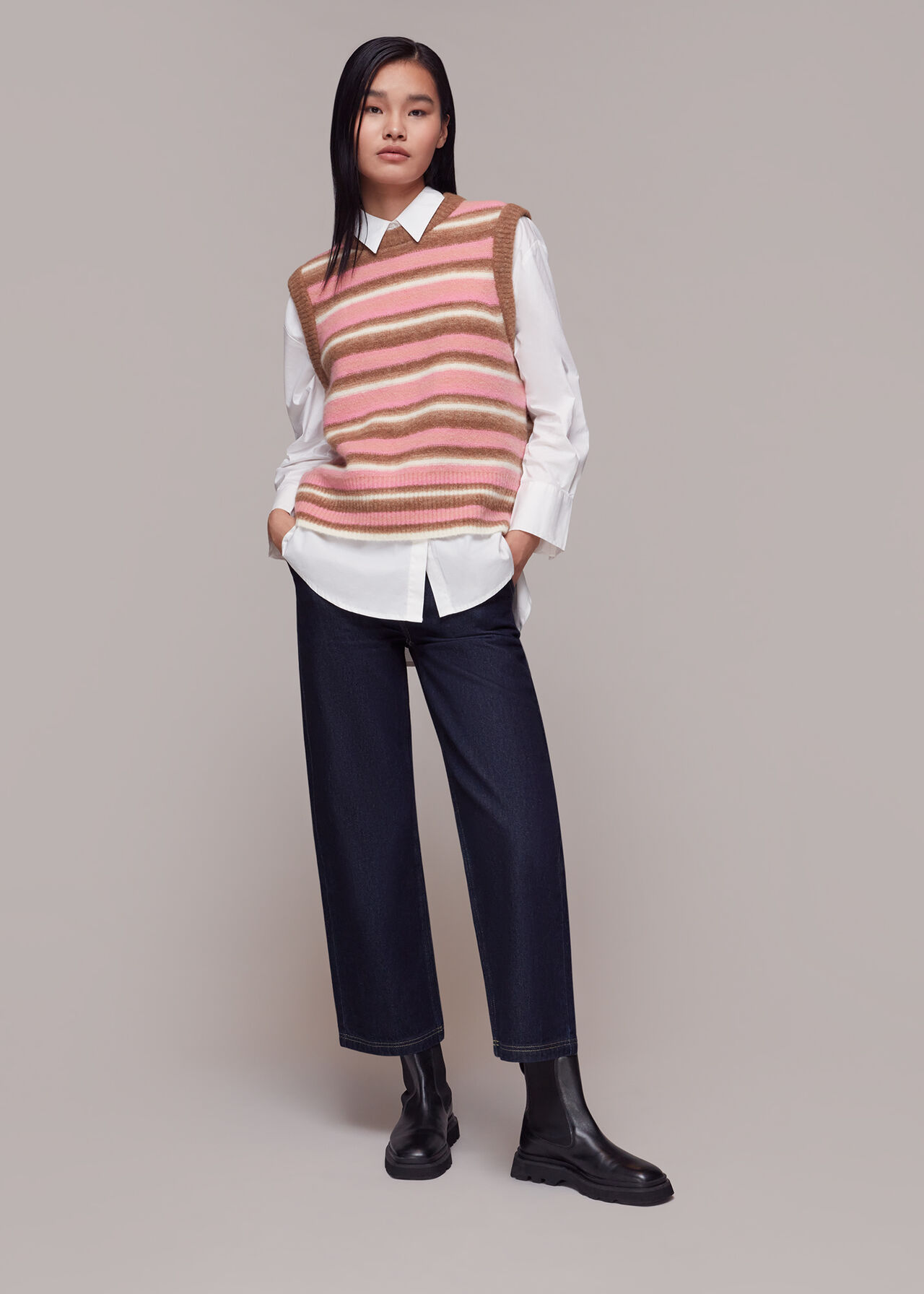 Variated Stripe Tank
